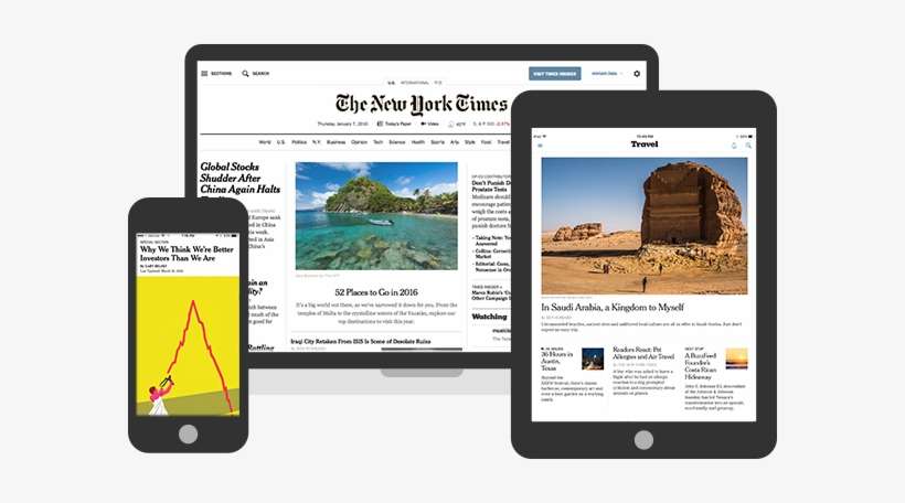 Design Teardown Of The New York Times - New York Times, transparent png download