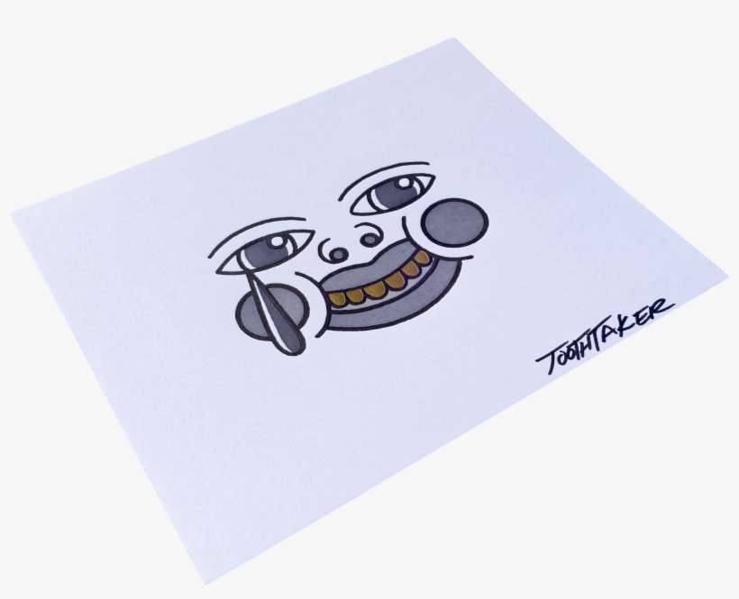 Thug Tears - Cartoon, transparent png download