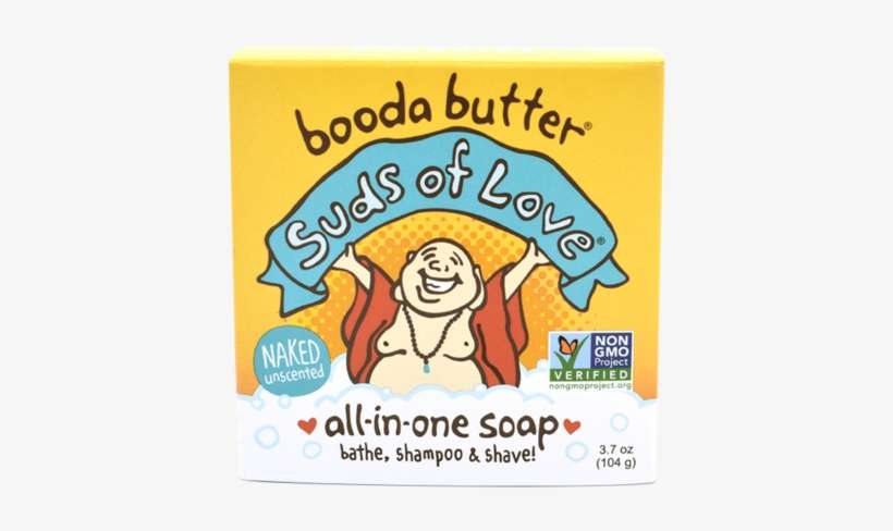 All In One Soap - Booda Organics Pure Daily Moisturizer Tin 2.3 Oz., transparent png download