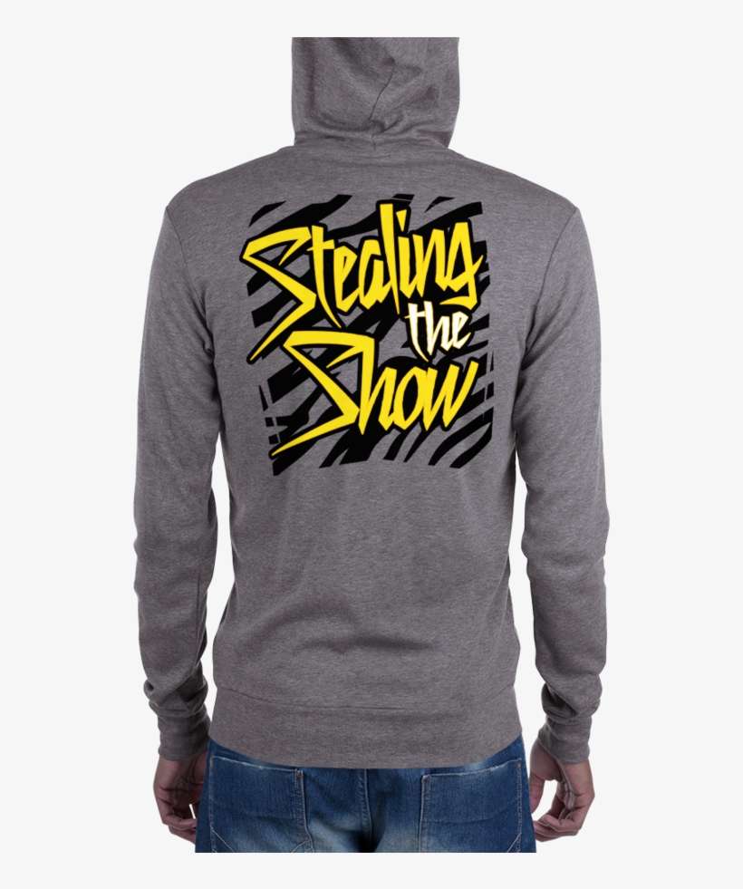 Dolph Ziggler "stealing The Show" Unisex Zip Hoodie - Stealing The Show Logo, transparent png download