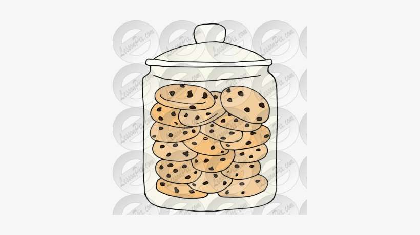 Dessert Clipart Cookie Tray - Cookie Jar Clipart, transparent png download