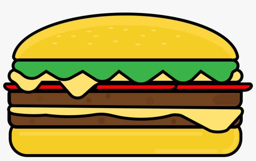 Hamburger Kfc Mcdonald's Fast Food French Fries - Hamburger Flipchart, transparent png download