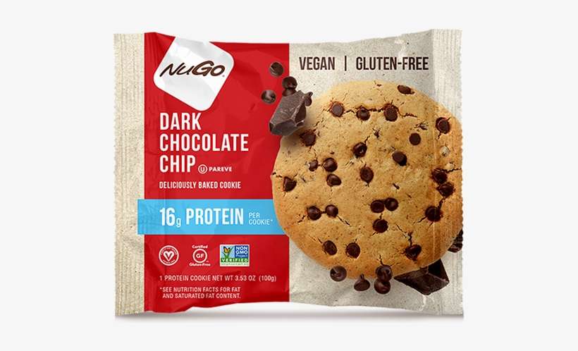 Nugo Chocolate Chip Cookie, transparent png download