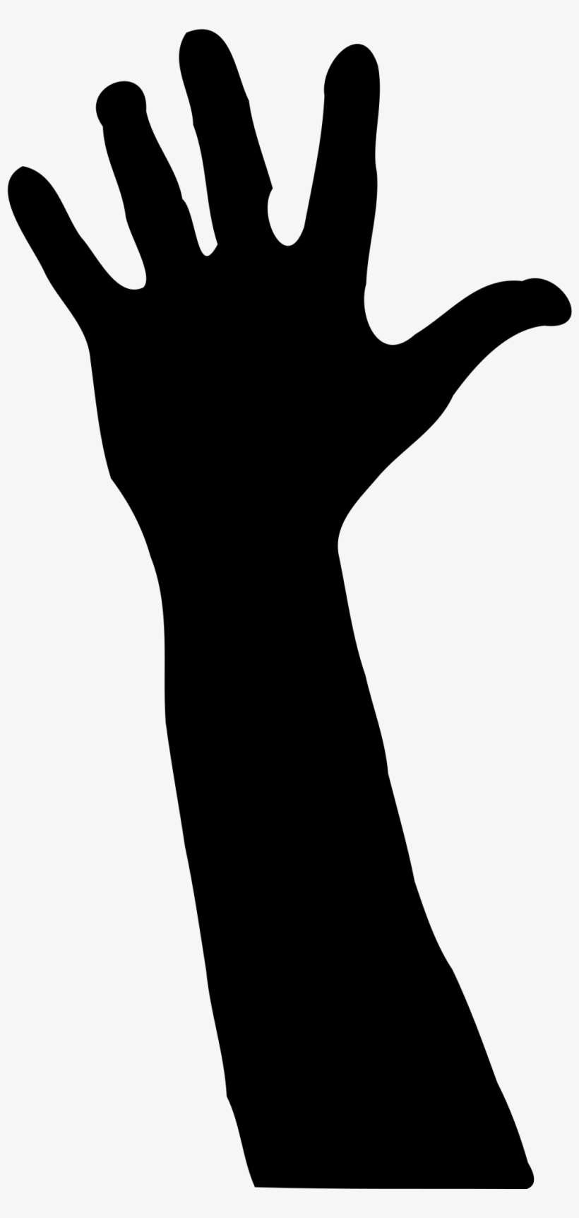 How To Pray Black - Hand Silhouette Vector Png, transparent png download