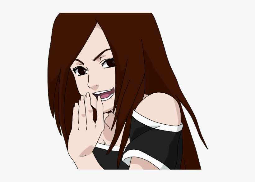 Hana Scared Naruto - Cartoon, transparent png download