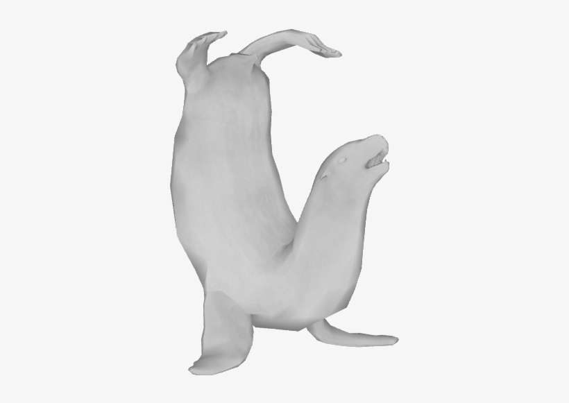 Sea Lion Statue - California Sea Lion, transparent png download