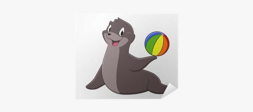 Cartoon Images Of Sea Lion, transparent png download