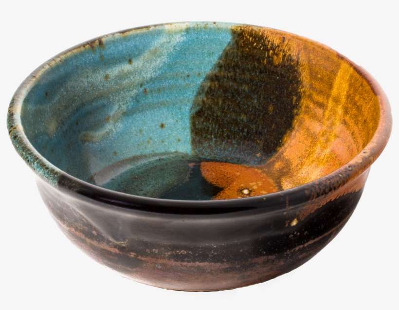 Handmade Pottery 6" Cereal Bowl - Tazon De Cerámica, transparent png download