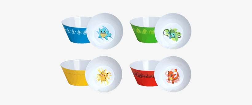 Pokemon Cereal Bowl Set, transparent png download
