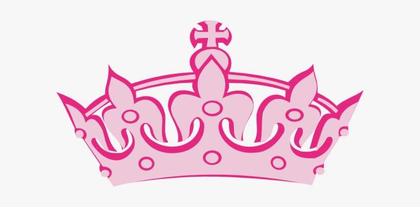 Pink Tiara Clip Art - Crown For Girl Clipart, transparent png download