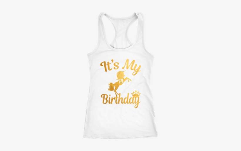 Magical It's My 14th Birthday Gold Unicorn Princess - Patagonia Hiking Travel Adventure Mountains Patagonia, transparent png download