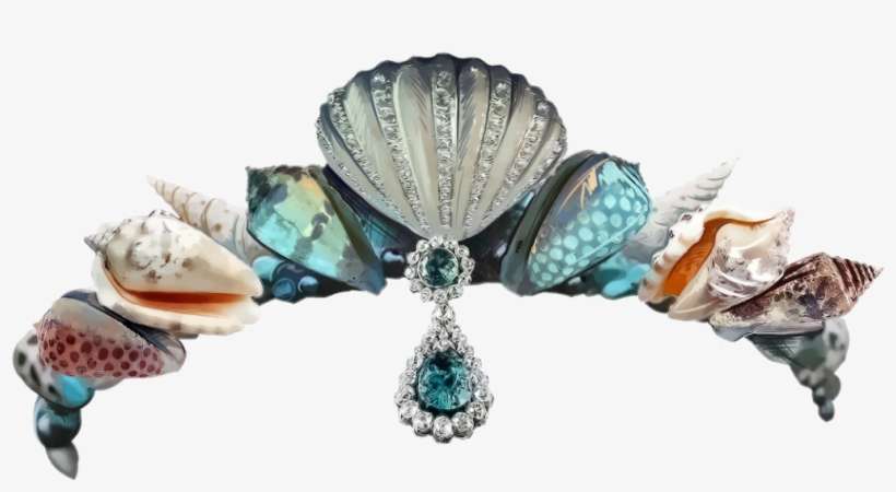 Sticker By Purrzxlla Clipart Transparent Download - Mermaid Crown Png, transparent png download