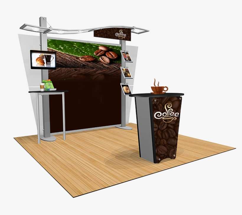 Coffee Trade Show Booth, transparent png download