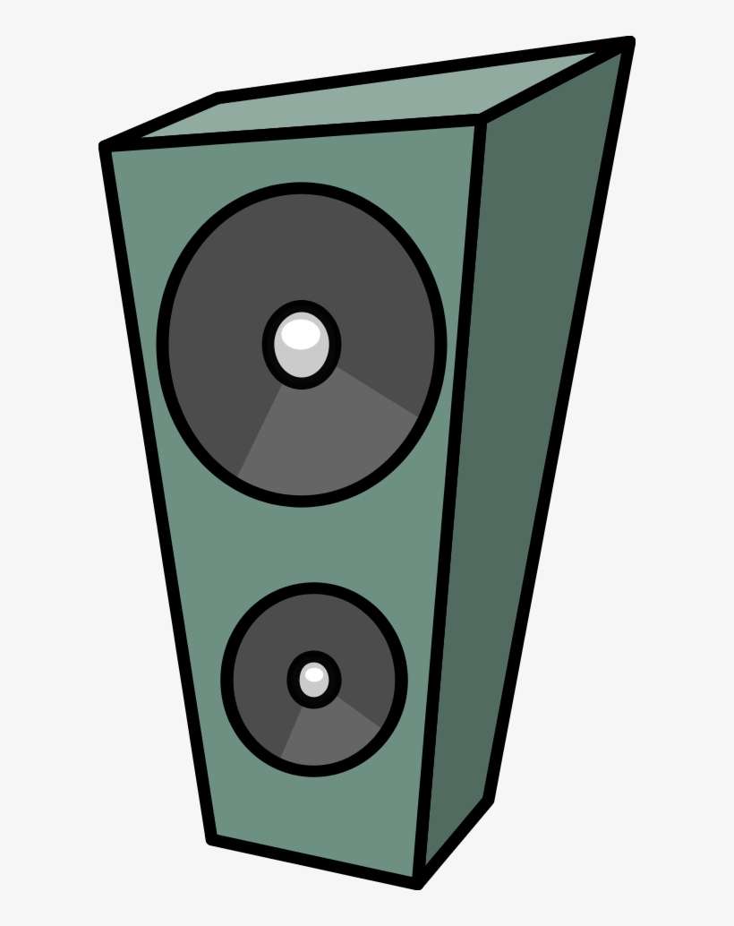 Female - Cartoon Speaker, transparent png download