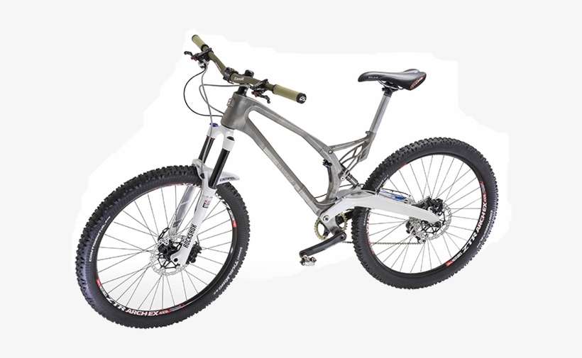 Complete Bike With 3d Printed Titanium Alloy Frame - Fit Bike Co 2017, transparent png download
