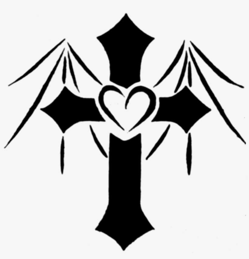 Cross Tattoos Background Transparent - Emblem, transparent png download