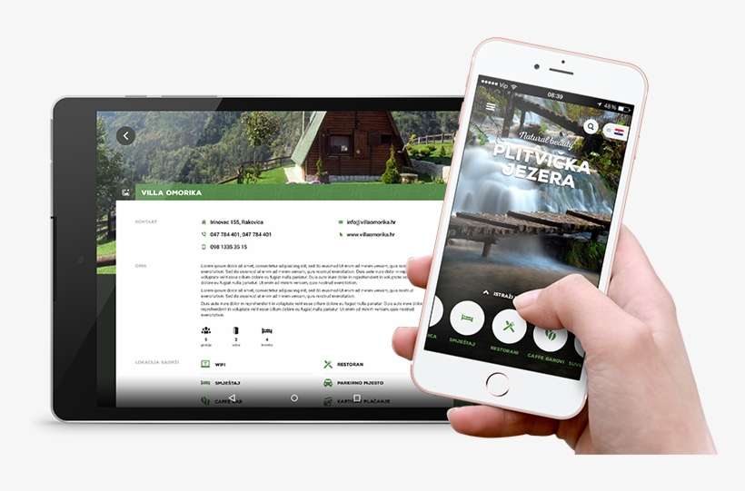 Hey, Tourist You Must Download Plitvice Lakes Mobile - Iphone, transparent png download