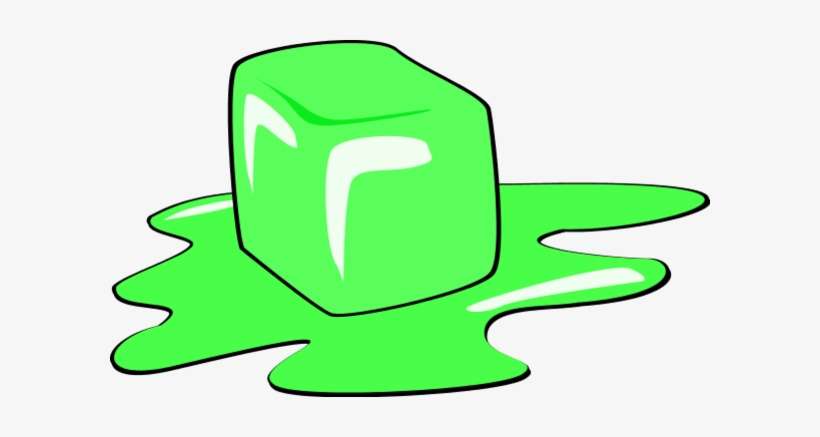 Ice Cube Clipart Colored - Clipart Ice Cube, transparent png download