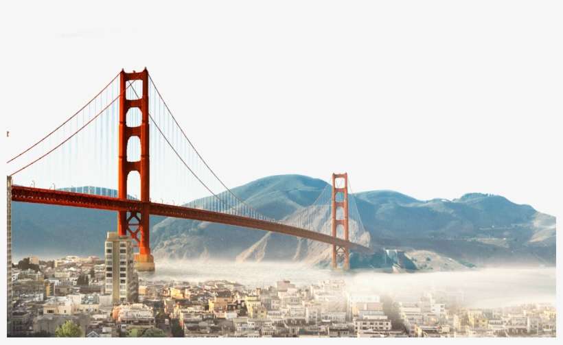 Golden Gate Bridge, transparent png download
