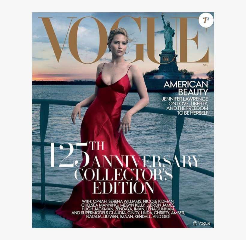 Couverture Du Numéro De Septembre De Vogue Avec Jennifer - American Vogue September 2017, transparent png download