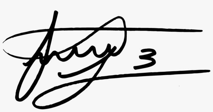 Forrest Lasso Signature 2018, transparent png download