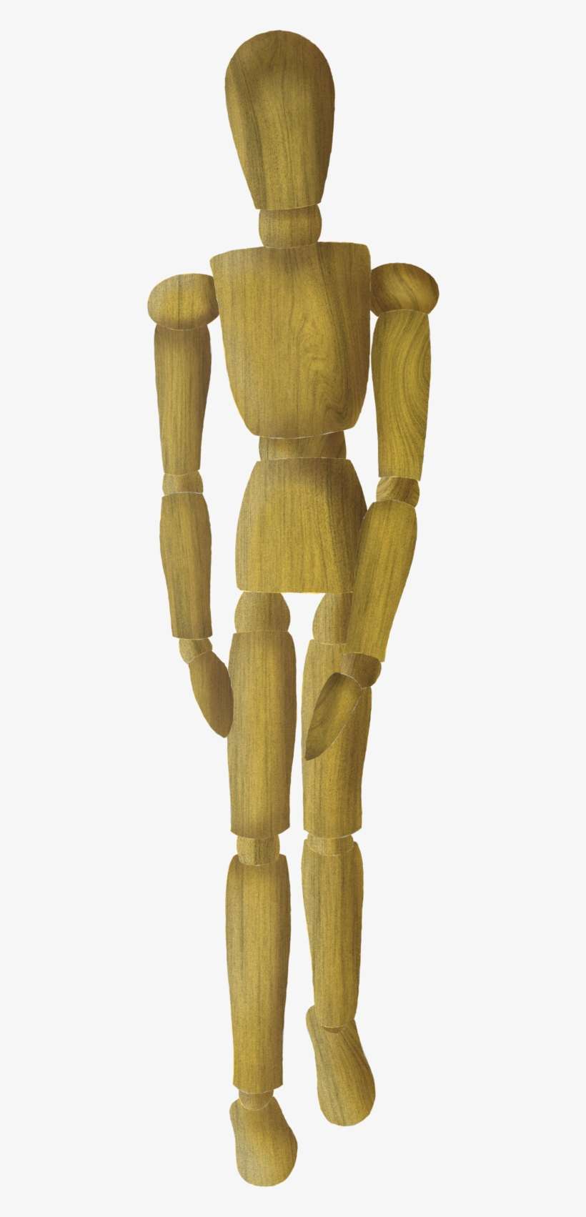 Png Download Wooden Mannequin By Jacklapworth On Deviantart - Wooden Human Mannequin Png, transparent png download