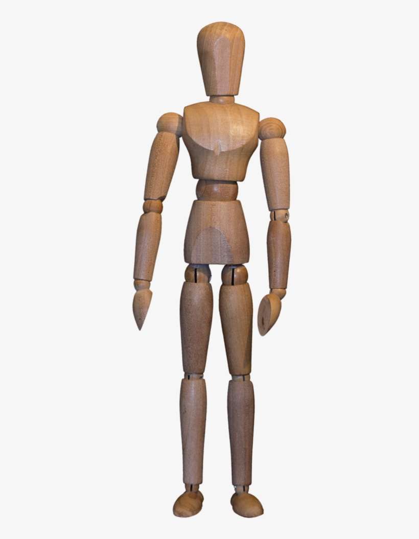 File - Doll-1077114 - Model Wooden Doll, transparent png download