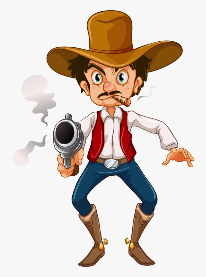 Lasso Clipart Cowboy Boot - Clipart Cowboy, transparent png download