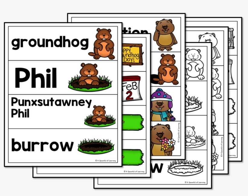 I Can't Wait To See What The Groundhog Will See This - Cartoon, transparent png download