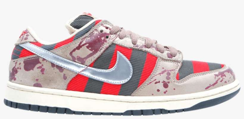 Dunk Low Pro Sb 'freddy Krueger' - Freddy Krueger Nike Sb, transparent png download