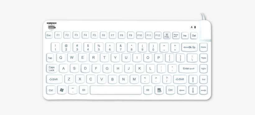 Waterproof Keyboard Medical Keyboard Waterproof Mouse - Hygienic Keyboards, transparent png download