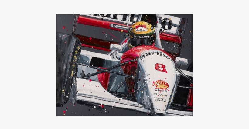 Paul Oz Ayrton Senna Mclaren - Paul Oz Ayrton Senna, transparent png download