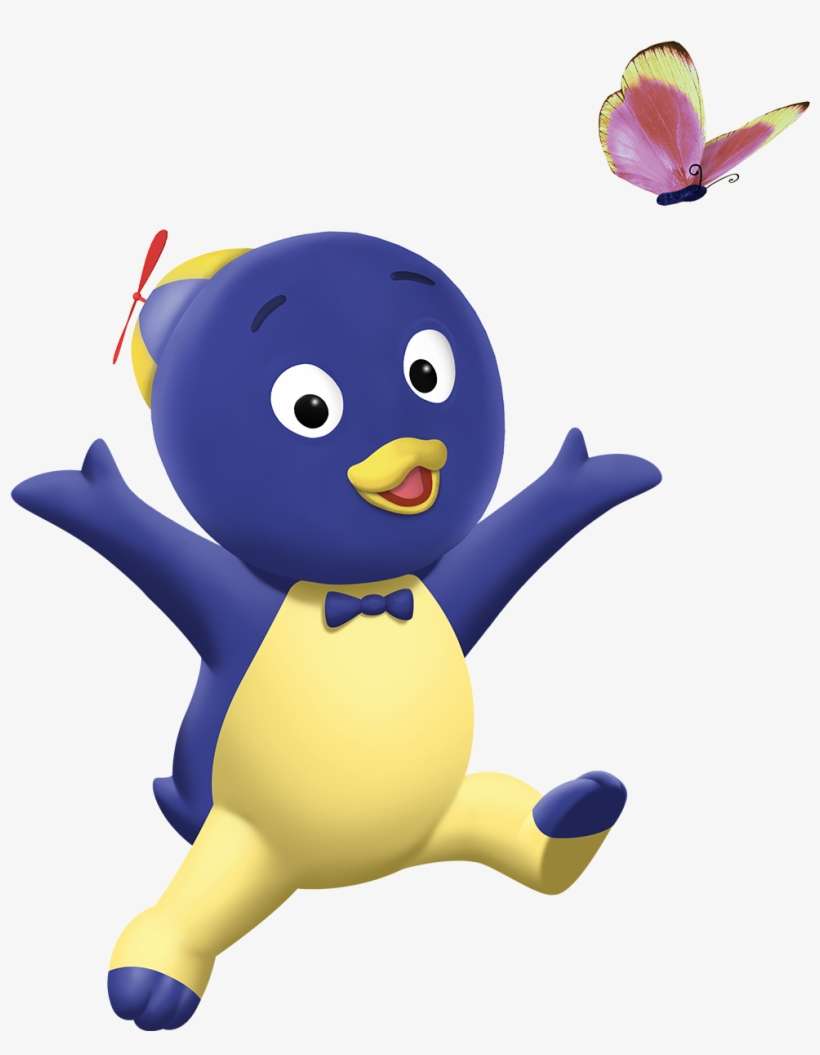 The Backyardigans Pablo Butterfly - Pablo From Backyardigans, transparent png download