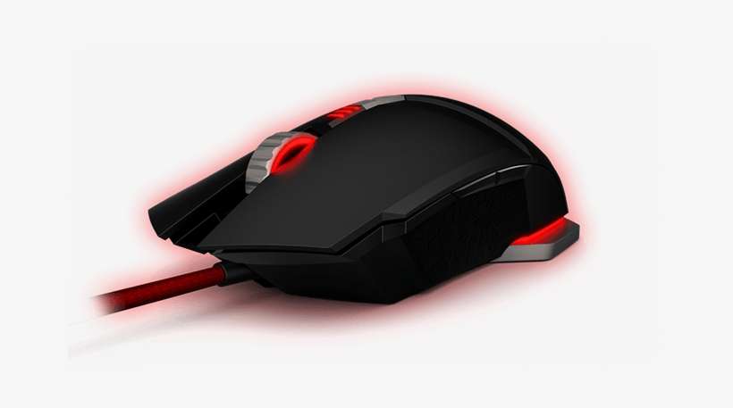 M50 Mouse Side View - Das Keyboard Das Division Zero M50 Gaming Mouse *ex, transparent png download
