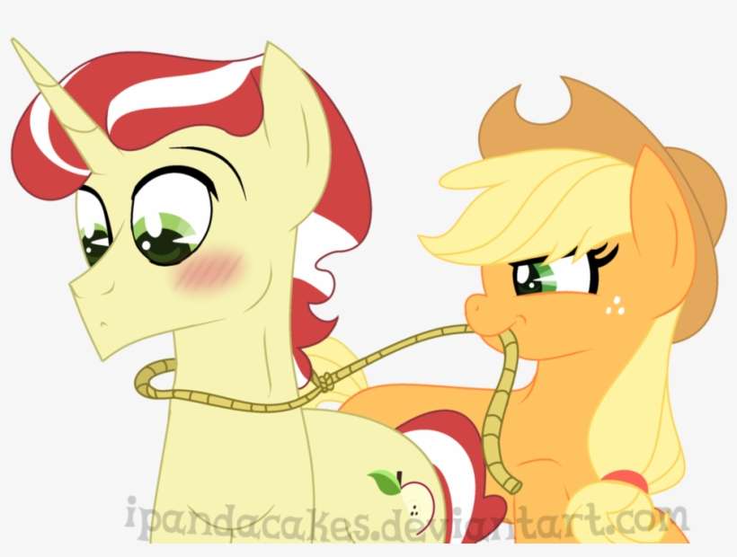 Ipandacakes, Female, Flim, Flimjack, Lasso, Male, Mouth - Mlp Applejack Vs Flim, transparent png download