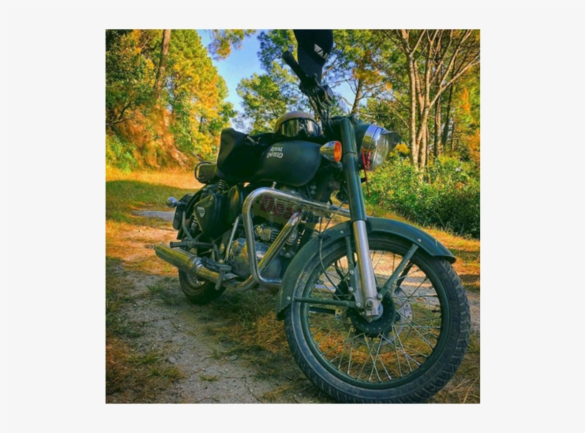 Royal Enfield Battle Green - Motorcycle, transparent png download
