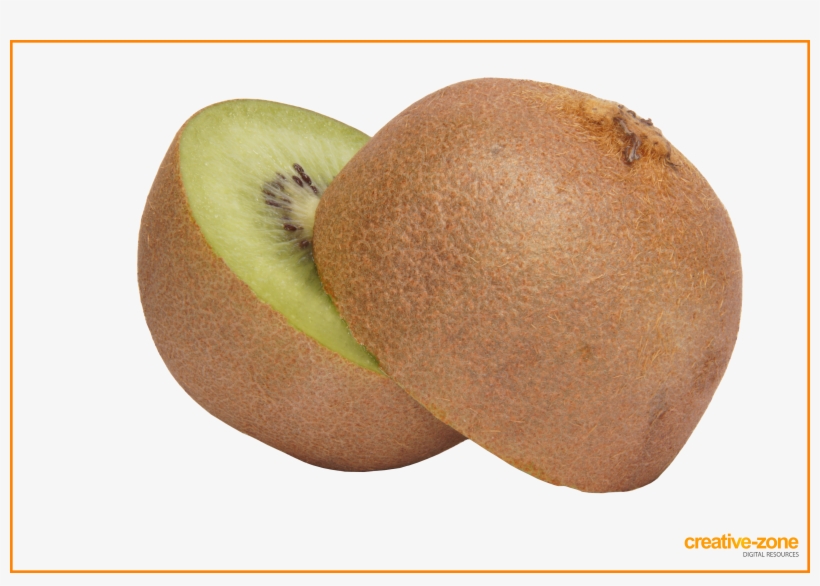 Kiwi, Kiwifruit Sliced, transparent png download