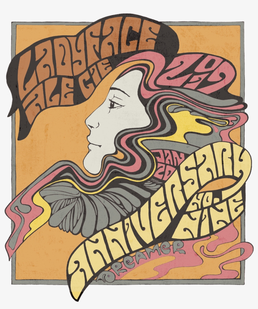 Ladyface Anniversary Block Party - Illustration, transparent png download