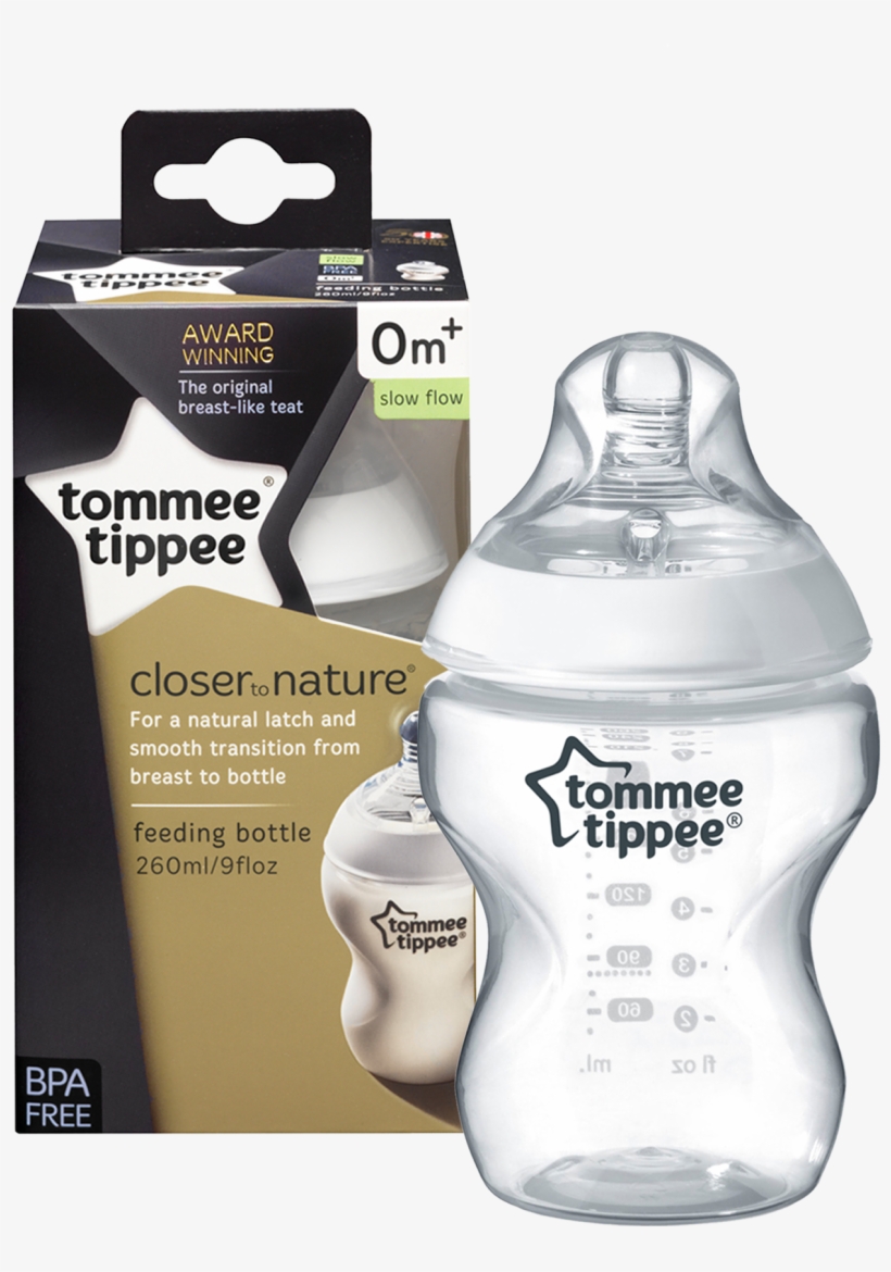 Tommee Tippee Ctn Pp Bottles - Closer To Nature Bottles, transparent png download