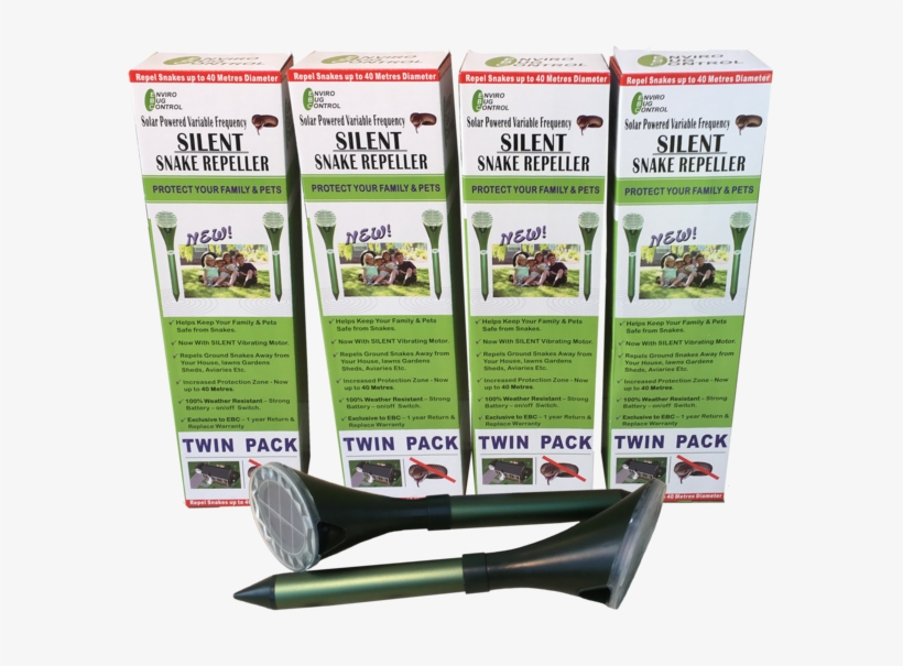 Ebc New Silent Solar Snake Repeller Rural Block 8 Pack - Pest, transparent png download