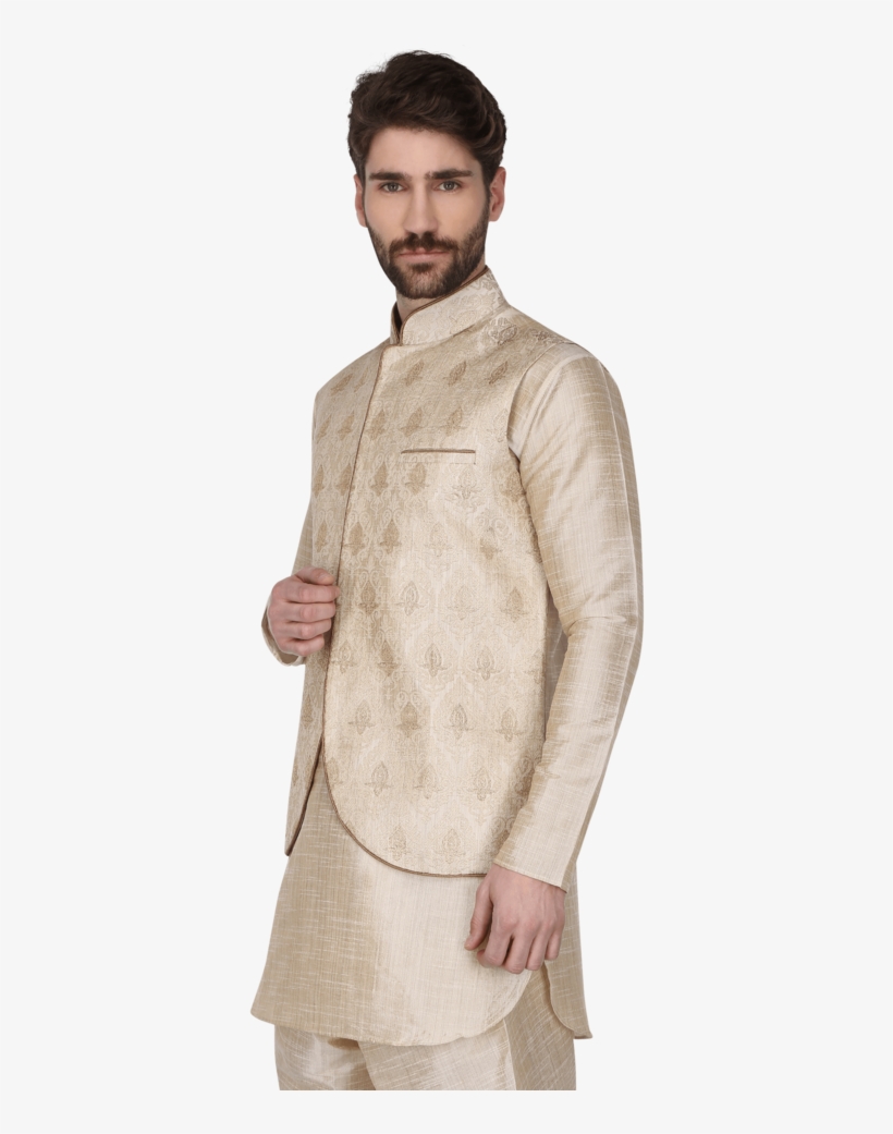 Men Printed Kurta Pyjamas - Gentleman, transparent png download