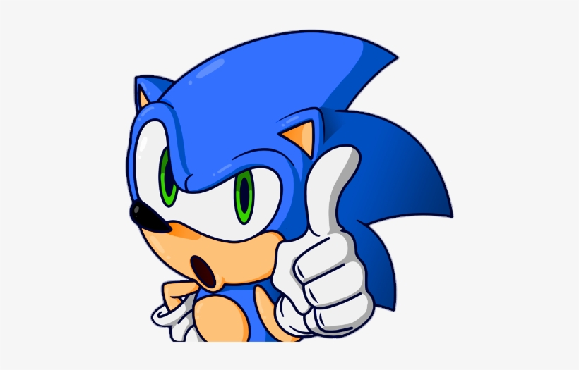 Sonic Says - Sonic That's Not Cool, transparent png download