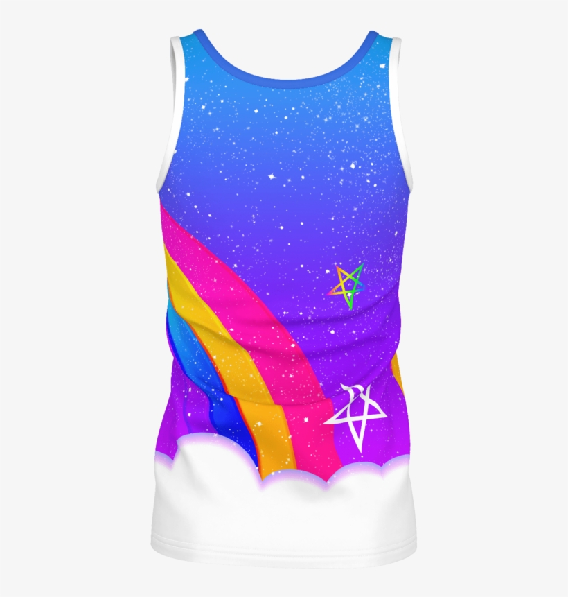 Hail Satan - Active Tank, transparent png download