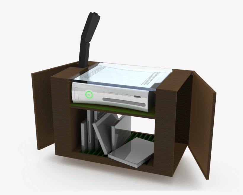 Original Xbox Storage, Original, Free Engine Image - Game Console Storage Unit, transparent png download