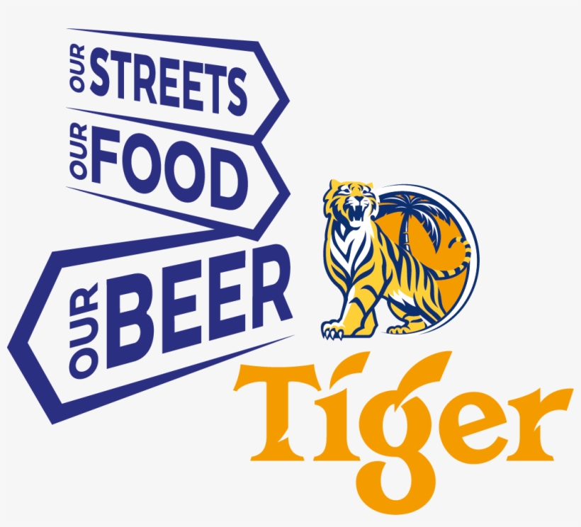 Download Tiger Beer Logo Png Tiger Beer Street Food Transparent PNG