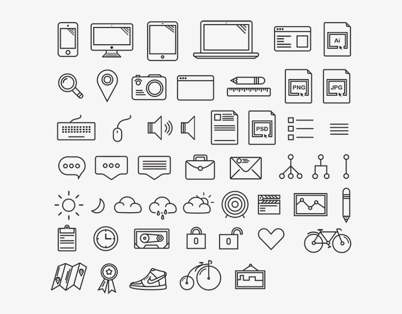 Banner Transparent Download Doodle Vector Stationery Icone