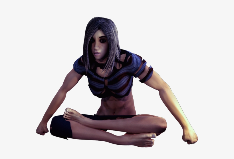 Character Bio - Sitting, transparent png download