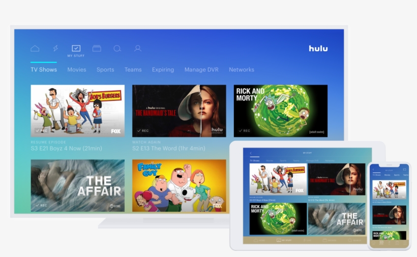 Hulu Drops The Price For Its Streaming Service To $6 - Tv Shows Hulu, transparent png download