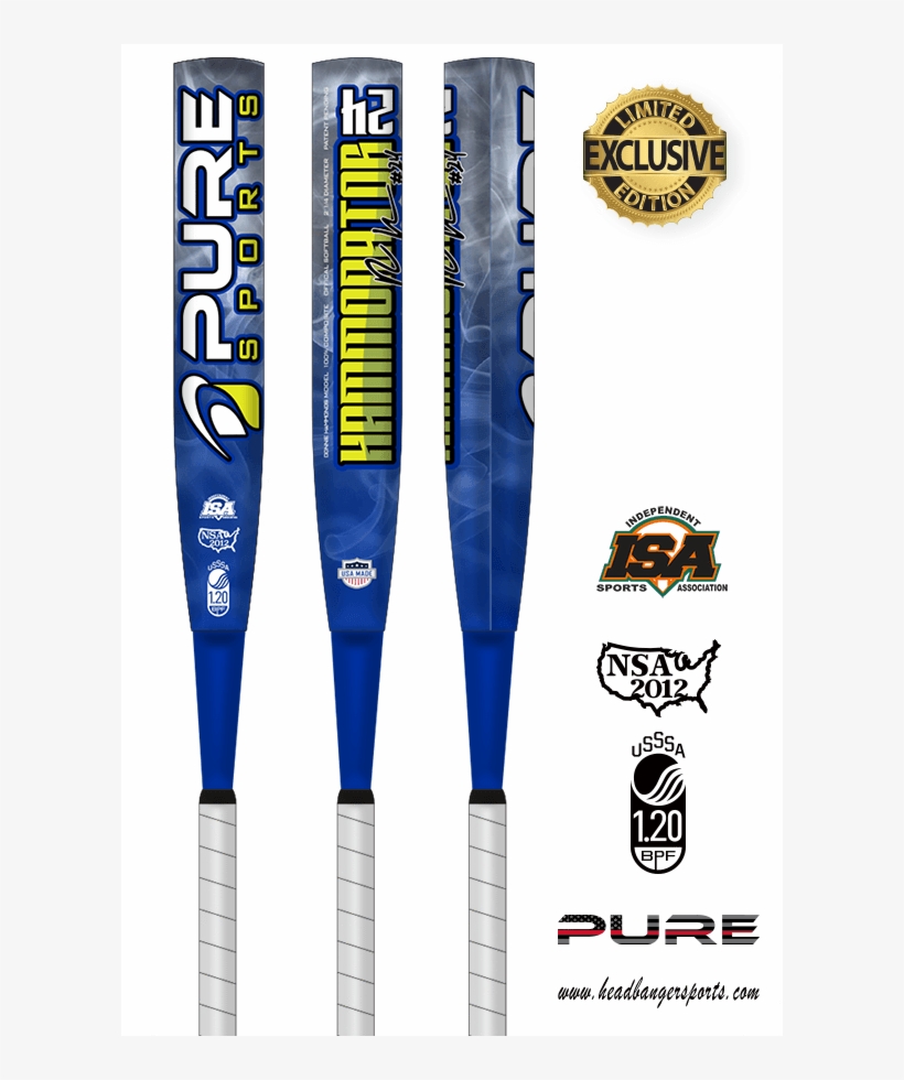2019 Pure Sports Donnie Hammonds 13" Usssa Slowpitch - Worth Border Battle Asa, transparent png download