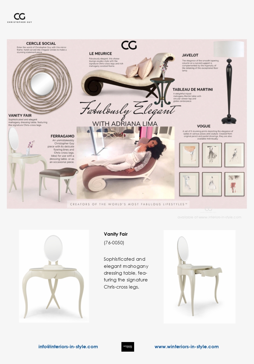 76-0050 Vanity Fair Sophisticated And Elegant Mahogany - Chair, transparent png download